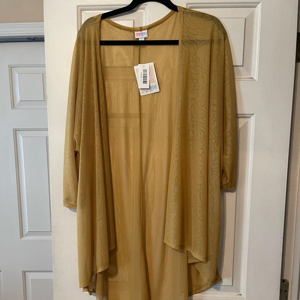 LuLaRoe gold Lindsay new with tags